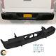 New Black Steel Rear Step Bumper Complete Assembly For Toyota Tundra 2014-2021