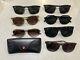 PACKAGE DEAL 7 PAIRS! Ray Ban Sunglasses Unisex Like New Condition Authentic