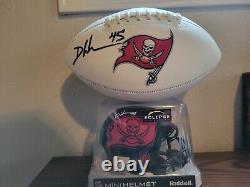 PACKAGE DEAL Devin White Autographed Tampa Bay Buccaneers Eclipse Mini Helmet