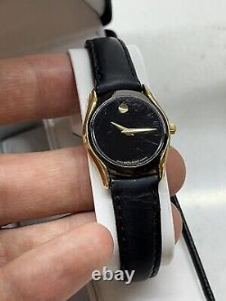 PACKAGE DEAL Vintage Movado Thin Gold Plated Quartz 87.45.882 And 87. A1.820