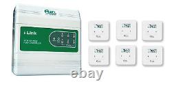 Package Deal Azel 6 Zone Switching Relay with 6 units of Digital Thermostats