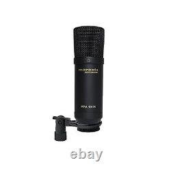 Podcast Vocal Recording Pack Monitor Speakers w USB Interface & Condenser Mic