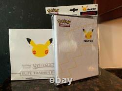 Pokémon Celebrations Package Deal! Elite Trainer Box and Binder