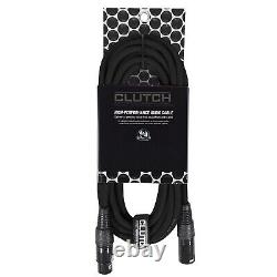 Pro Audio DJ 20' ft XLR Male to XLR Female Black Microphone Speaker Cables 20 Pk