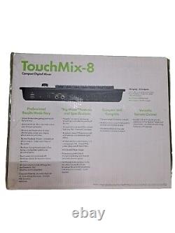 QSC TouchMix-8 8-Channel Digital Touch Screen Studio Mixer