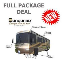 RV Class A Sunguard Motorhome Windshield Covers FULL PACKAGE DEAL
