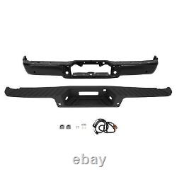 Rear Bumper Assembly For Ford F150 2006 2007 2008 Step Bumper with Hole Black