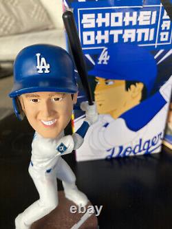 Shohei Ohtani bobblehead package deal 2 bobbleheads & hat LA dodgers