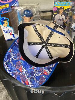 Shohei Ohtani bobblehead package deal 2 bobbleheads & hat LA dodgers