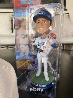 Shohei Ohtani bobblehead package deal 2 bobbleheads & hat LA dodgers