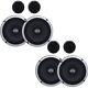 Sky High Package Deal 4 EL64 6.5 Midrange Midbass Speakers & 4 TW2S Tweeters