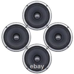 Sky High Package Deal 4 MR84 8 Midrange Midbass Speakers 3200 Watts 4 ohm