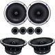 Sky High Package Deal 4 MRB64 6.5 Midrange Bullet Speakers & 4 PROTW1 Tweeters