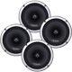 Sky High Package Deal 4 MRB64 6.5 Midrange Speakers with Bullet 2400W 4 ohm