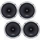 Sky High Package Deal 4 MRB84 8 Midrange Speakers with Bullet 3200Watts 4ohm