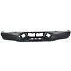 Step Bumper Face Bar For 2007-2013 Toyota Tundra Black Steel With Pad Provision