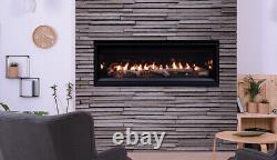 Superior DRL 2055 Direct Vent Gas Fireplace Modern, Linear Package Deal