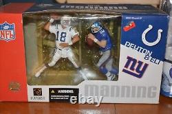 THE MANNING BROTHERS McFARLANE SPECIAL PACKAGE DEAL ELI GIANTS & PEYTON COLTS