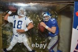 THE MANNING BROTHERS McFARLANE SPECIAL PACKAGE DEAL ELI GIANTS & PEYTON COLTS