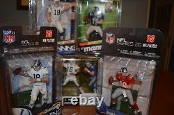 THE MANNING BROTHERS McFARLANE SPECIAL PACKAGE DEAL ELI GIANTS & PEYTON COLTS