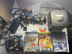 Tested, Works! GameCube Package Deal- Console, Game boy Player Plus More