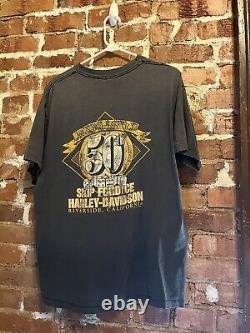 Vintage 2 Harley Davidson 90s Faded T Shirts Package Deal