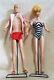 WHOLESALE AS PACKAGE DEAL. Vintage Barbie & Flocked Ken. WithMattel accessories