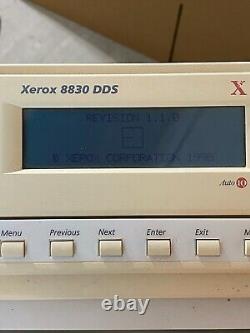 Xerox 8830 DDS Printer Copier Plotter and Xerox 7356 Scanner package deal
